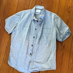 Billy Reid Light Blue Casual Button Down Shirt